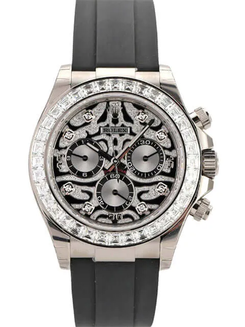 Rolex Daytona 116589TBR Weißgold Eye of the Tiger Oysterflex