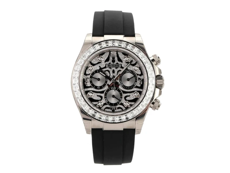 Rolex Daytona 116589TBR Weißgold Eye of the Tiger Oysterflex