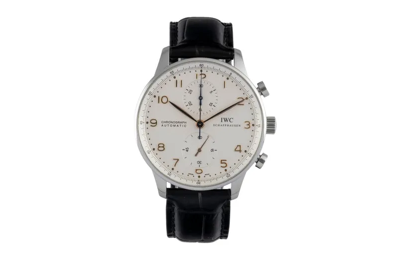 IWC Portugieser chronograph steel automatic men's watch IW371401 [2604163]