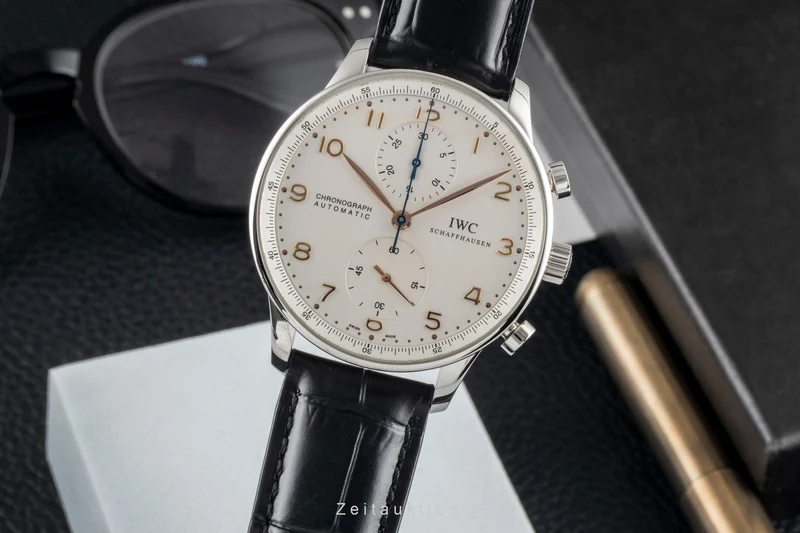 IWC Portugieser chronograph steel automatic men's watch IW371401 [2604163]