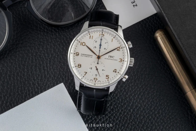 IWC Portugieser chronograph steel automatic men's watch IW371401 [2604163]