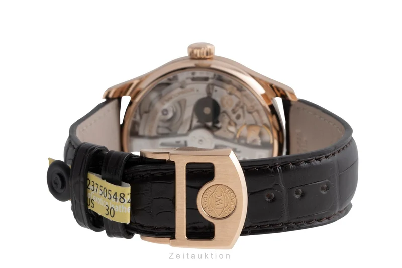 IWC Portugieser 18 ct red gold automatic men's watch IW500701 LP: 29100EUR [2604154]