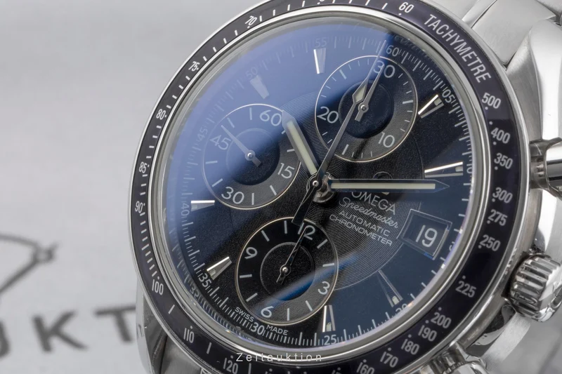 Omega Speedmaster Date chronograph steel automatic men's watch 3210.50.00 [2604216]