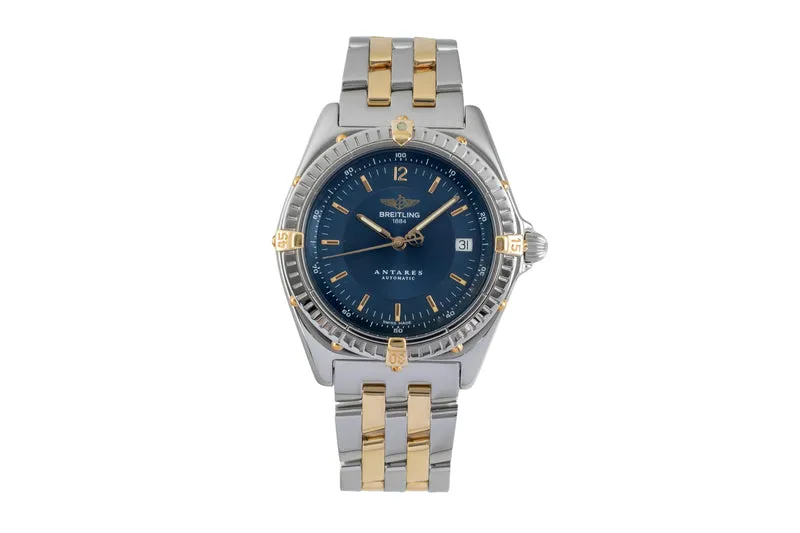 Breitling Antares steel / gold automatic men's watch B10048 [2603864]