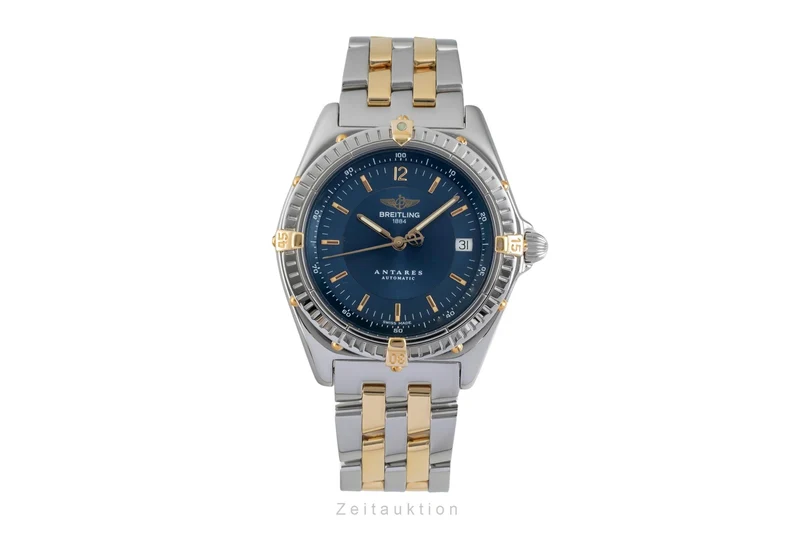 Breitling Antares steel / gold automatic men's watch B10048 [2603864]