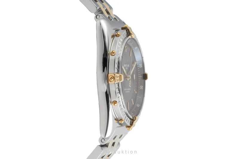 Breitling Antares steel / gold automatic men's watch B10048 [2603864]