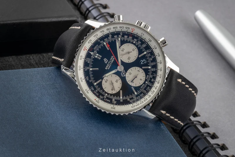 Breitling Navitimer 01 chronograph steel automatic men's watch AB0121211B1P2 [2604101]