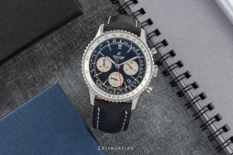 Breitling Navitimer 01 chronograph steel automatic men's watch AB0121211B1P2 [2604101]