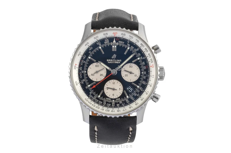 Breitling Navitimer 01 chronograph steel automatic men's watch AB0121211B1P2 [2604101]