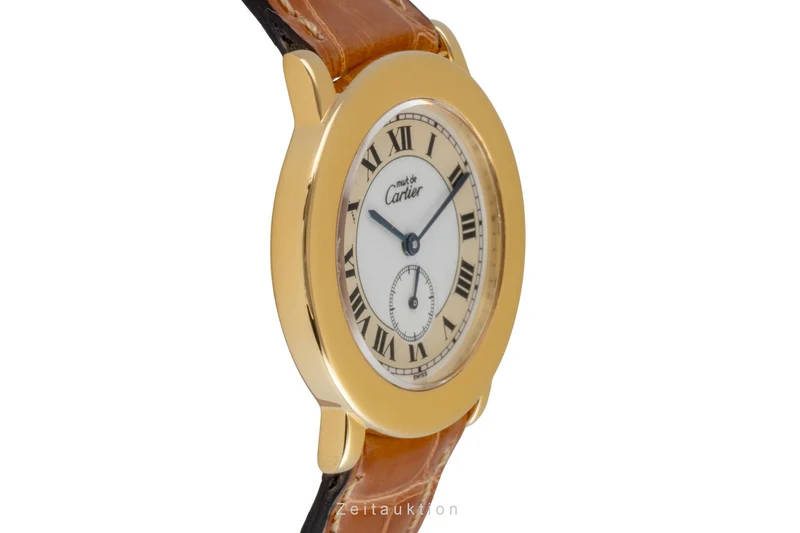 Cartier Ronde silver-gilt quartz women's watch W1006922 [2603745]