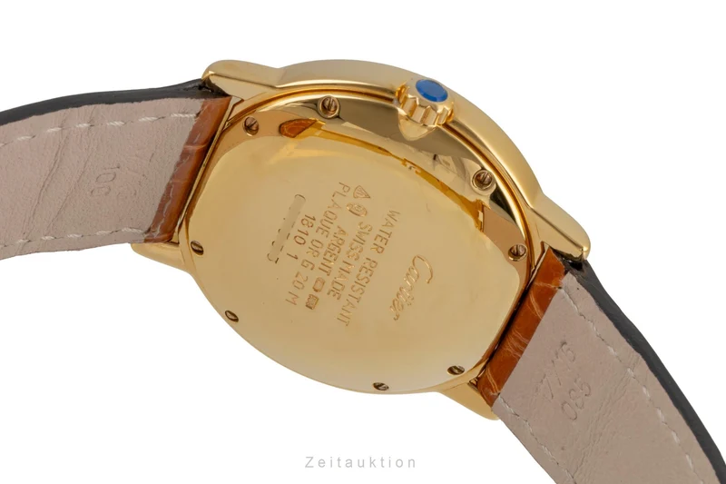 Cartier Ronde silver-gilt quartz women's watch W1006922 [2603745]