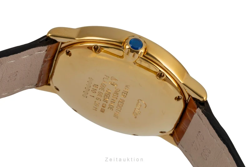 Cartier Ronde silver-gilt quartz women's watch W1006922 [2603745]