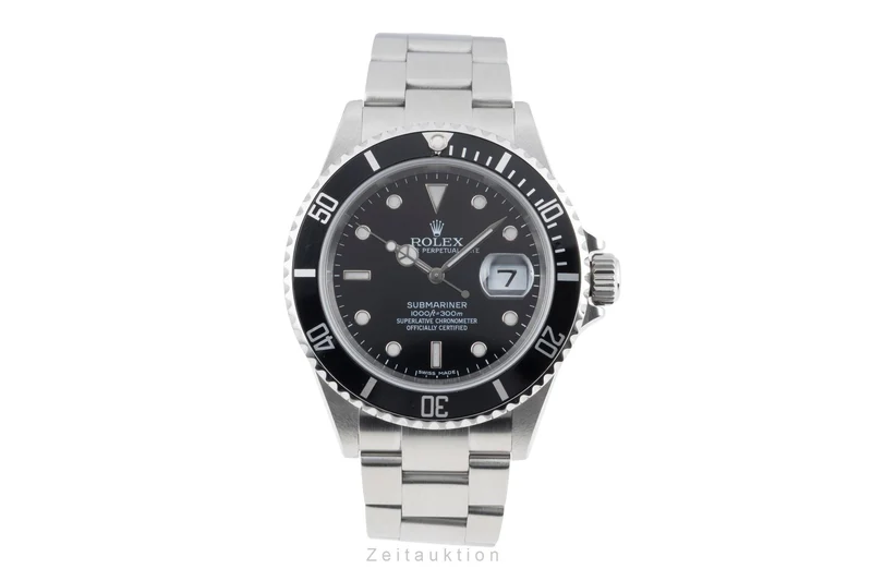 Rolex Submariner steel automatic men's watch 16610T [2604187]