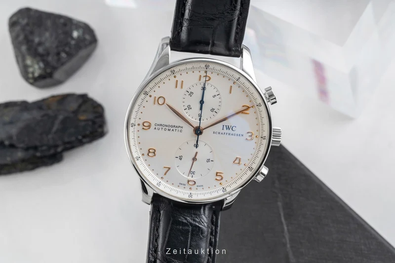 IWC Portugieser chronograph steel automatic men's watch IW371445 [2604075]