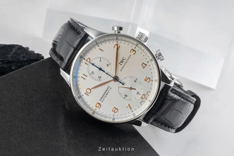 IWC Portugieser chronograph steel automatic men's watch IW371445 [2604075]