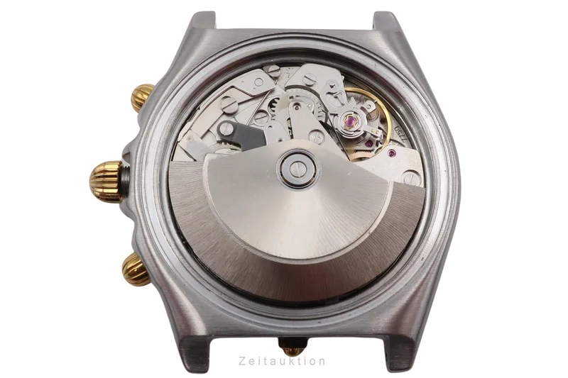Breitling Chronomat chronograph gilt / steel automatic men's watch 81.950 [2603971]