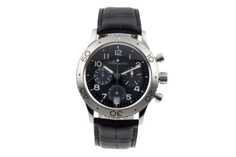 Breguet Type XX chronograph steel automatic men's watch 3820 [2603022]