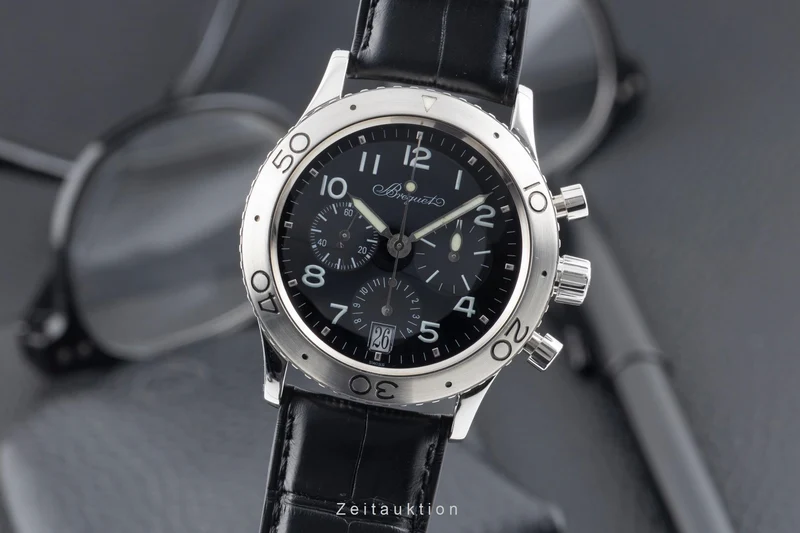 Breguet Type XX chronograph steel automatic men's watch 3820 [2603022]
