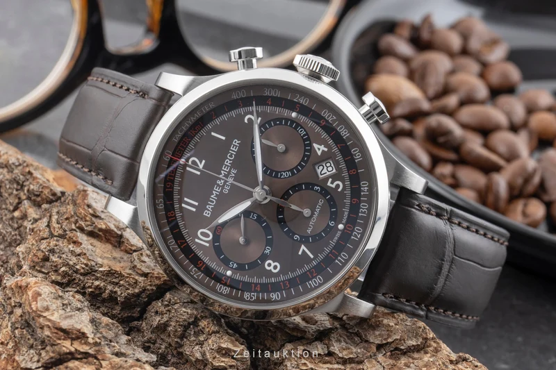 Baume & Mercier Capeland chronograph steel automatic men's watch M0A10083 65687 [2604076]