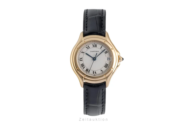 Cartier Cougar 18 ct gold quartz women's watch W25012B9, 887906 [2603742]