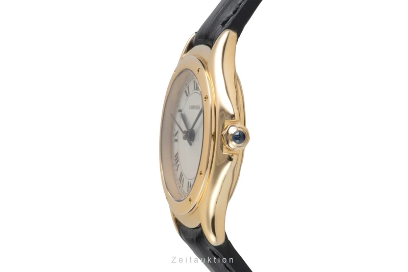 Cartier Cougar 18 ct gold quartz women's watch W25012B9, 887906 [2603742]