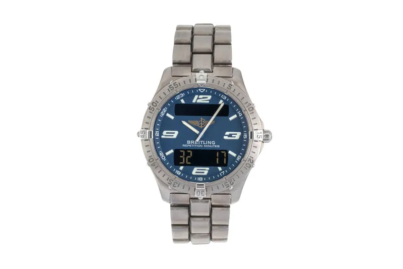 Breitling Aerospace chronograph titanium quartz men's watch E65362-078P [2604014]