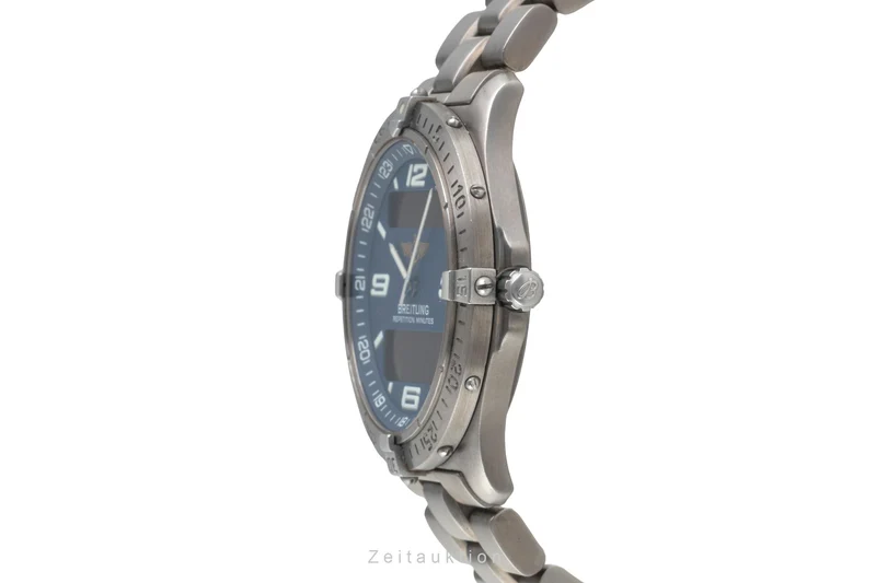 Breitling Aerospace chronograph titanium quartz men's watch E65362-078P [2604014]