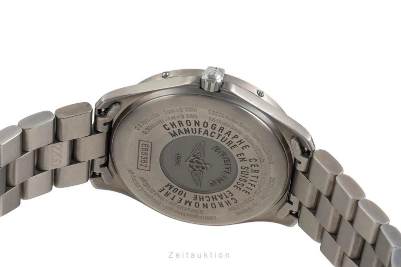 Breitling Aerospace chronograph titanium quartz men's watch E65362-078P [2604014]