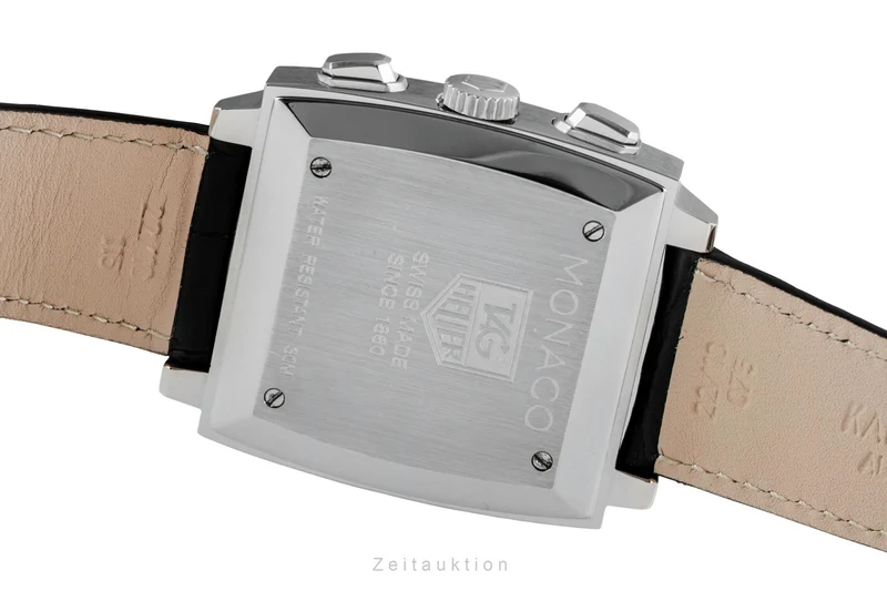 Tag Heuer Monaco chronograph steel automatic men's watch CW2111-0 LP: 7950EUR [2603832]