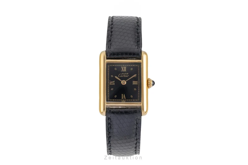 Cartier Tank silver-gilt quartz women's watch 5057001 [2603995]