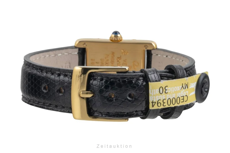 Cartier Tank silver-gilt quartz women's watch 5057001 [2603995]