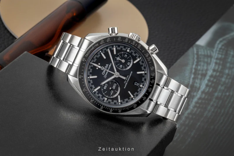 Omega Speedmaster Racing chronograph steel automatic men's watch 329.30.44.51.01.001 LP: 10400EUR [2604212]