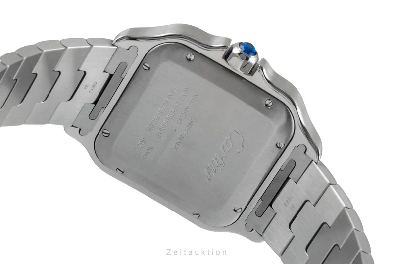 Cartier Santos steel / gold automatic men's watch W2SA0006 LP: 14000EUR [2603941]