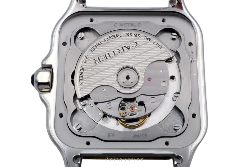 Cartier Santos steel / gold automatic men's watch W2SA0006 LP: 14000EUR [2603941]
