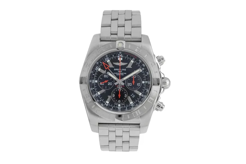 Breitling Chronomat 47 GMT chronograph steel automatic men's watch S041B48PS, AB0412 Limited [2603936]