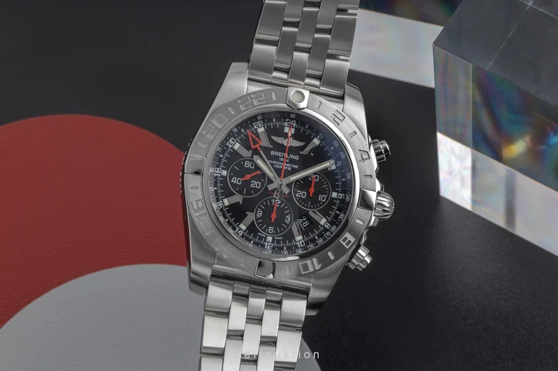 Breitling Chronomat 47 GMT chronograph steel automatic men's watch S041B48PS, AB0412 Limited [2603936]