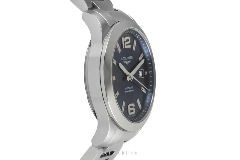 Longines Conquest steel automatic men's watch L3.676.4.99.6 LP: 2250EUR [2603865]
