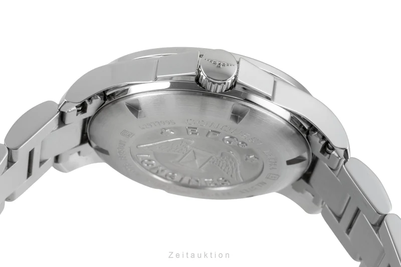 Longines Conquest steel automatic men's watch L3.676.4.99.6 LP: 2250EUR [2603865]