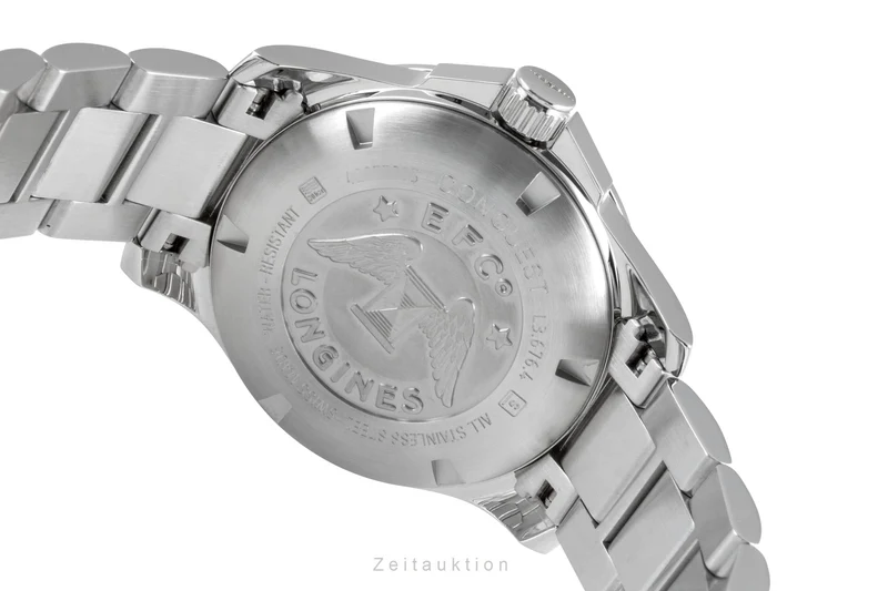 Longines Conquest steel automatic men's watch L3.676.4.99.6 LP: 2250EUR [2603865]