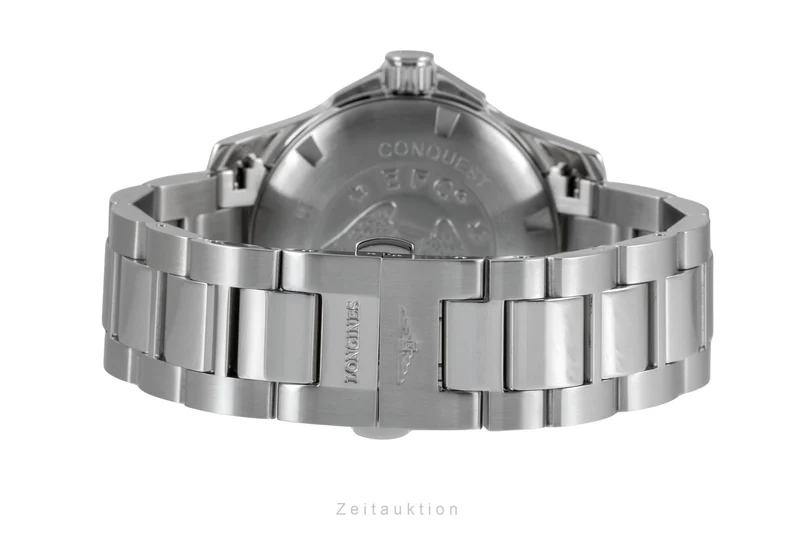 Longines Conquest steel automatic men's watch L3.676.4.99.6 LP: 2250EUR [2603865]