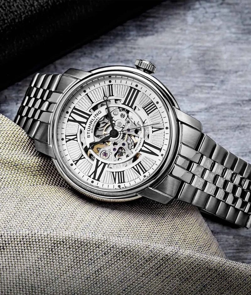 Stührling Atrium 4031 Automatic 42mm Skeleton