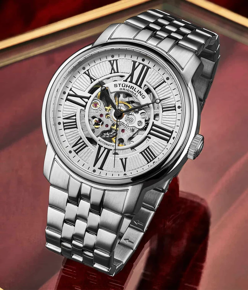 Stührling Atrium 4031 Automatic 42mm Skeleton