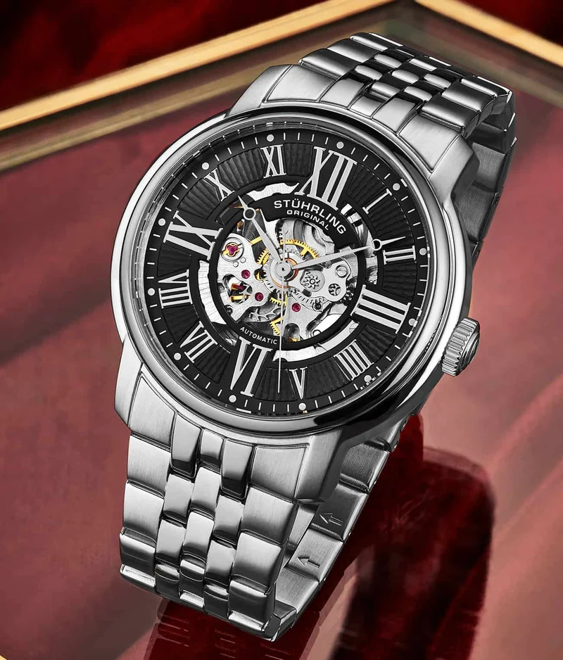 Stührling Atrium 4031 Automatic 42mm Skeleton