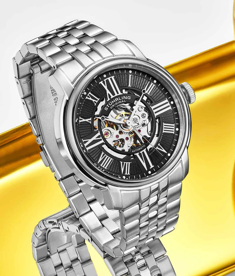 Stührling Atrium 4031 Automatic 42mm Skeleton