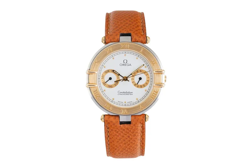 Omega Constellation steel / gold quartz unisex 198.0145 [2603041]