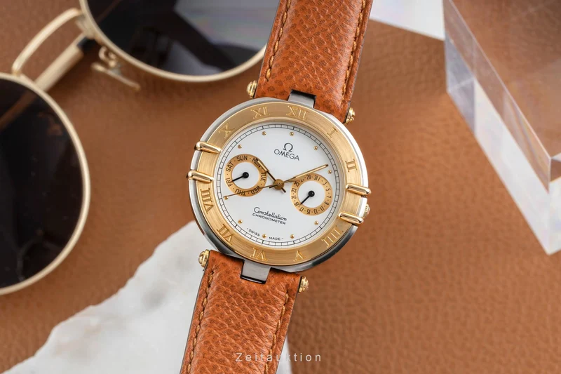 Omega Constellation steel / gold quartz unisex 198.0145 [2603041]