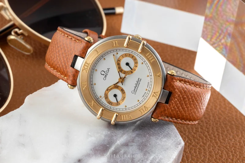 Omega Constellation steel / gold quartz unisex 198.0145 [2603041]