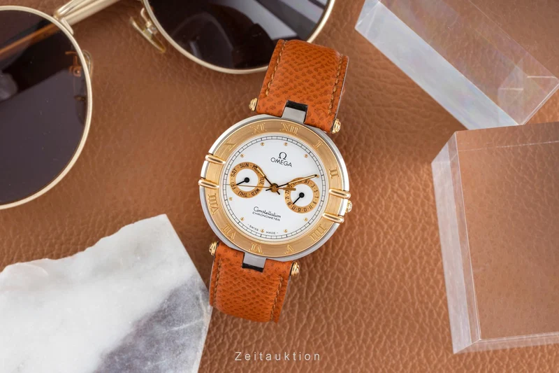 Omega Constellation steel / gold quartz unisex 198.0145 [2603041]