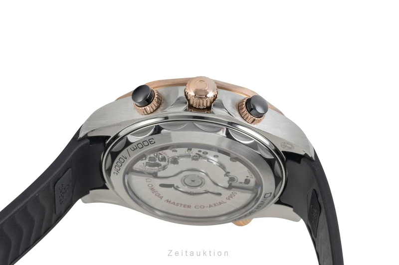 Omega Seamaster chronograph steel / gold automatic men's watch 210.22.44.51.01.001 LP: 13600EUR [2603977]