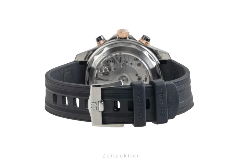 Omega Seamaster chronograph steel / gold automatic men's watch 210.22.44.51.01.001 LP: 13600EUR [2603977]